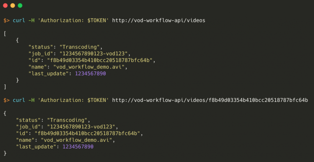 VOD Workflow with AWS Elemental 8 Capture d’écran 2020 06 15 à 17.07.11