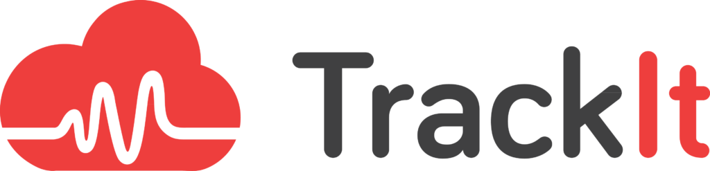 serverless with AWS logo trackit