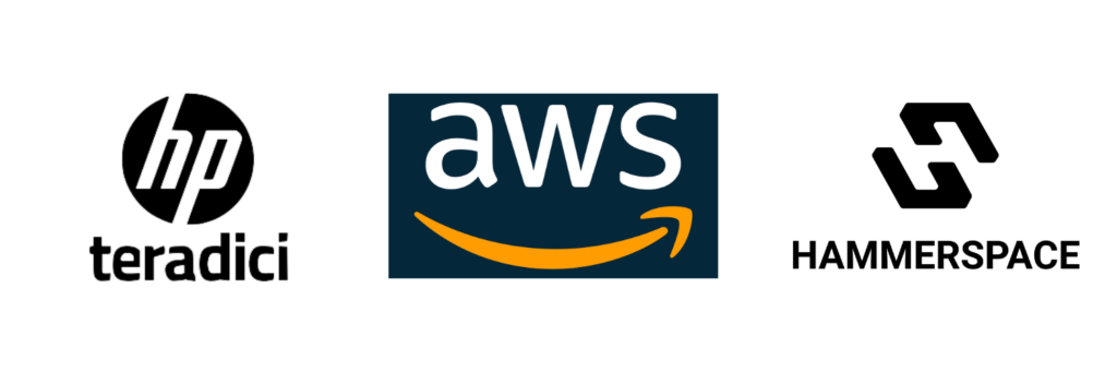 HP teradici AWS Hammerspace logo - blog post trackit 