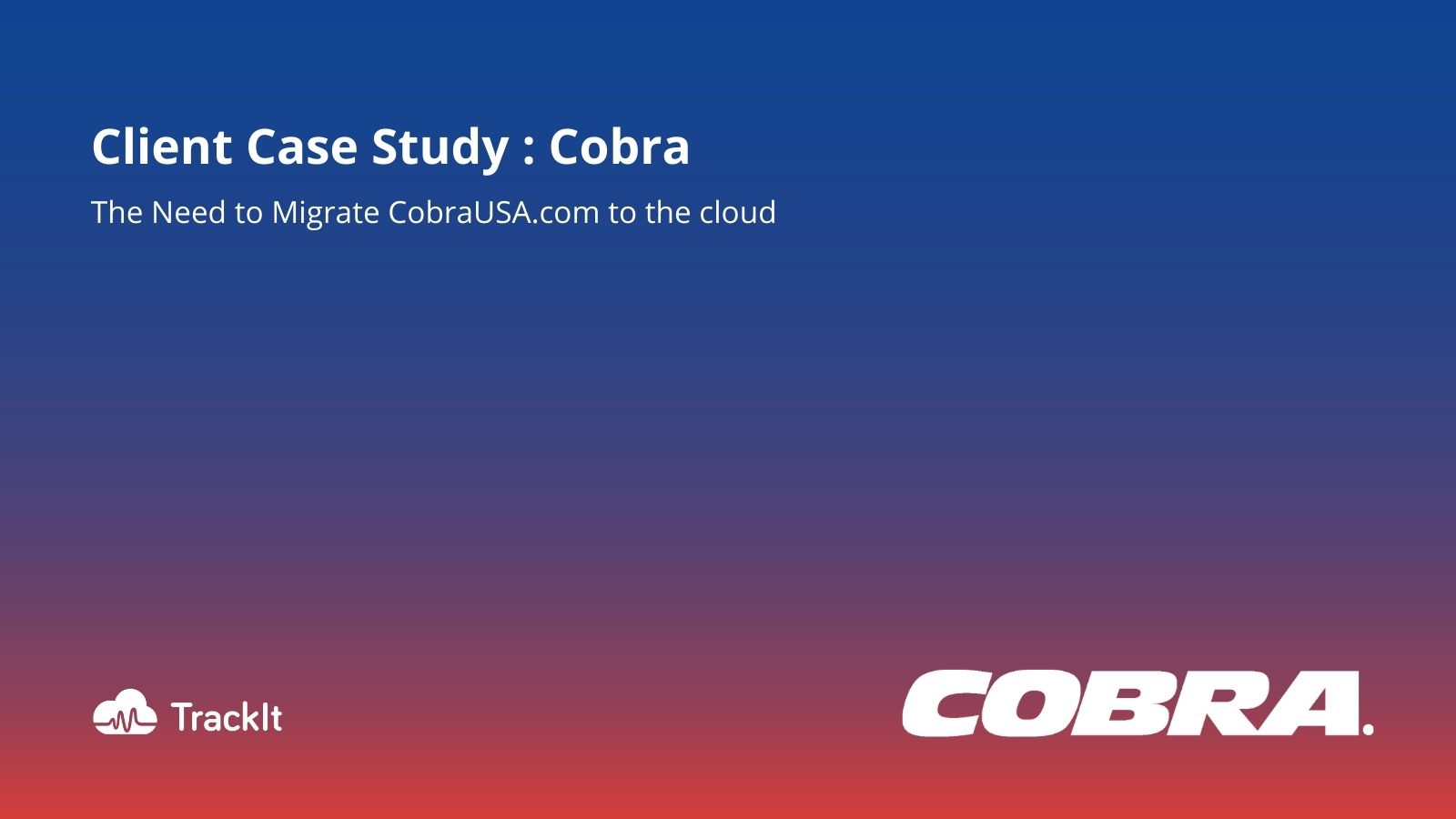Client Case Study Focus on Cobra USA Migration