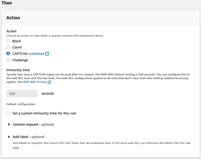 Implementing CAPTCHA and Challenge-Based Protection with AWS WAF and CloudFront 14 AD 4nXeNXmWx